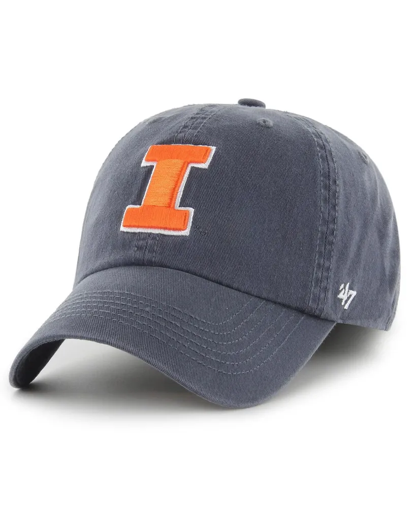 Men's '47 Brand Navy Illinois Fighting Illini Franchise Fitted Hat