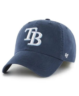 Men's '47 Brand Navy Tampa Bay Rays Franchise Logo Fitted Hat