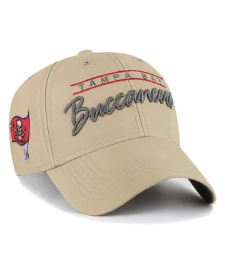 Men's '47 Brand Khaki Tampa Bay Buccaneers Atwood Mvp Adjustable Hat