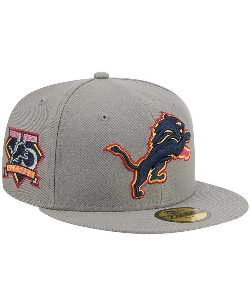 Men's New Era Cardinal Detroit Tigers Two-Tone Color Pack 59FIFTY Fitted Hat