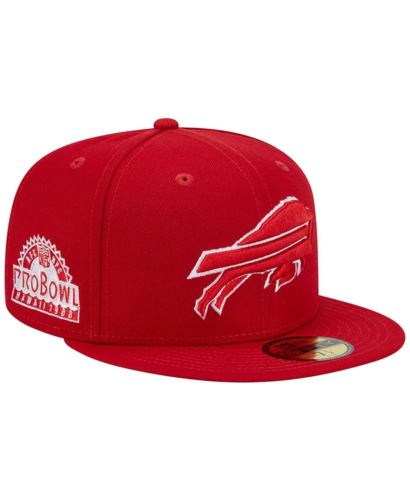 Men's New Era Cream Buffalo Bills Retro 59FIFTY Fitted Hat