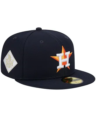 Men's New Era Navy Houston Astros 2017 World Series Team Color 59FIFTY Fitted Hat