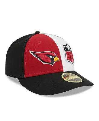 Men's New Era Cardinal, Black Arizona Cardinals 2023 Sideline Low Profile 59FIFTY Fitted Hat