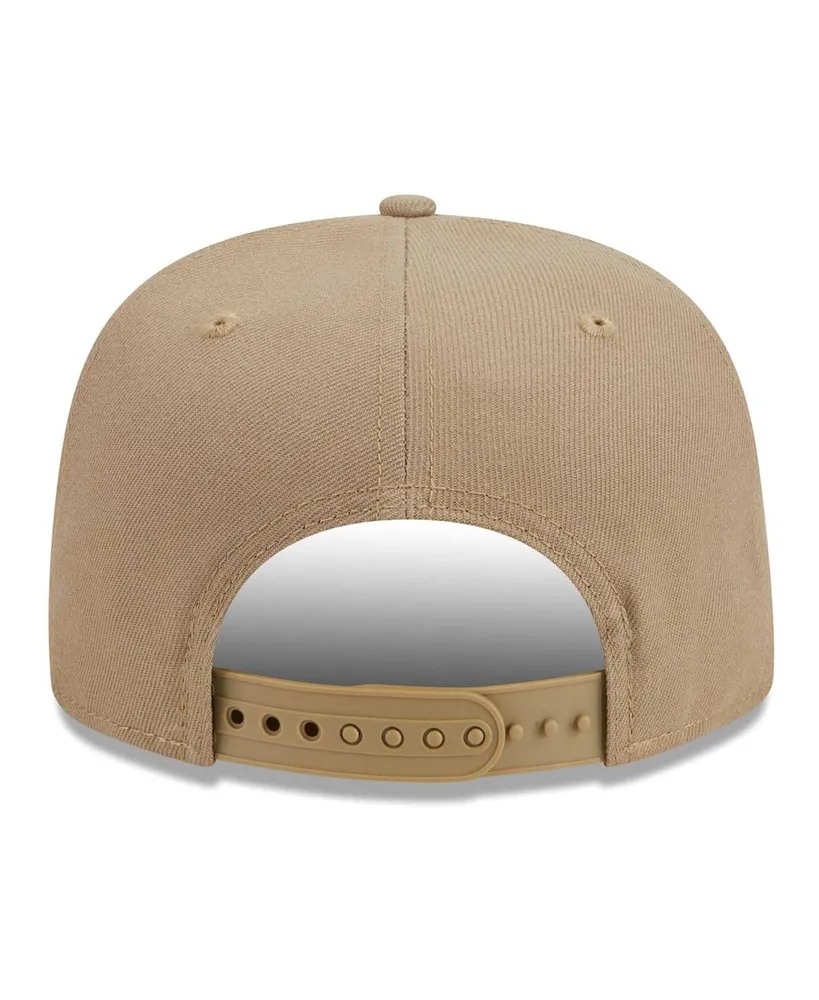 Men's New Era Khaki New York Yankees Golfer Adjustable Hat