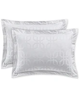 Hotel Collection Fresco Jacquard 525-Thread Count Egyptian Cotton 2-Pc. European Sham Set, Exclusively at Macy's