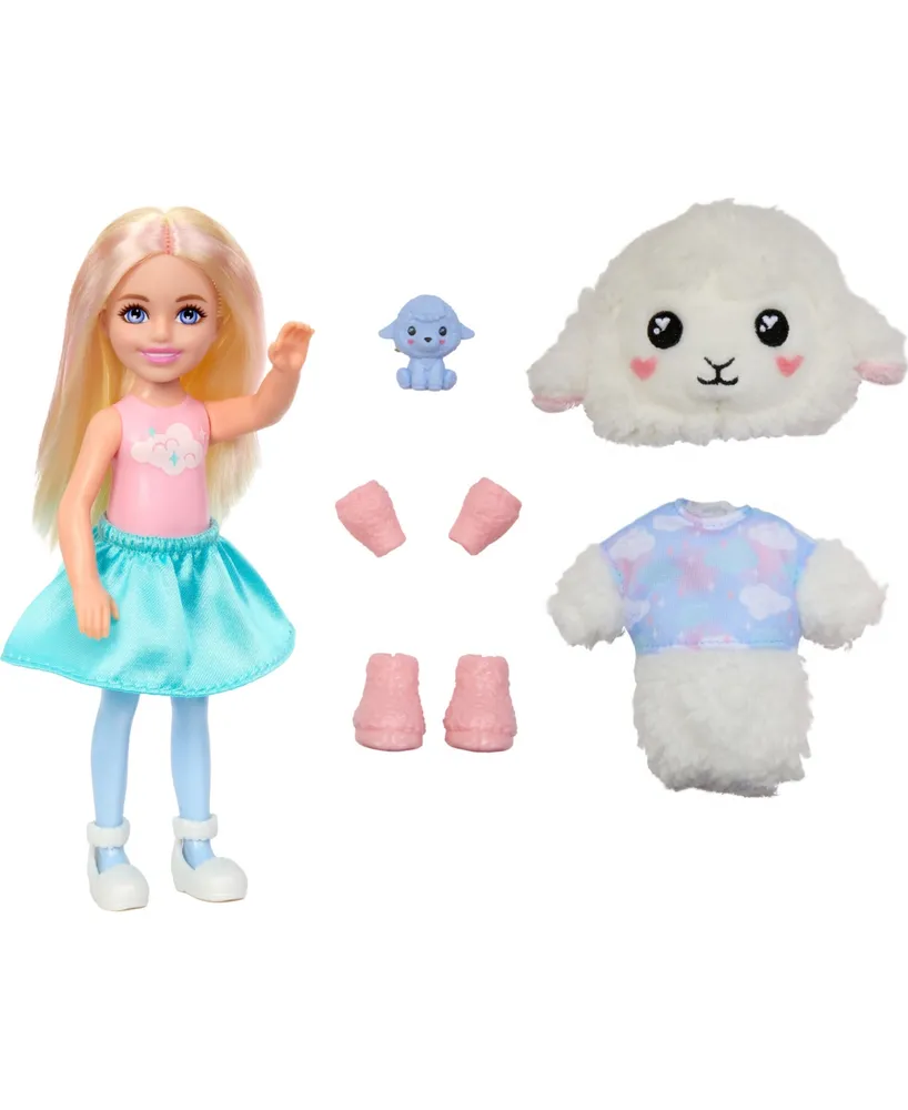 Barbie Cutie Reveal Poodle Plush Chelsea Doll