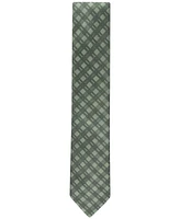 Calvin Klein Men's Double-Rail Grid Tie