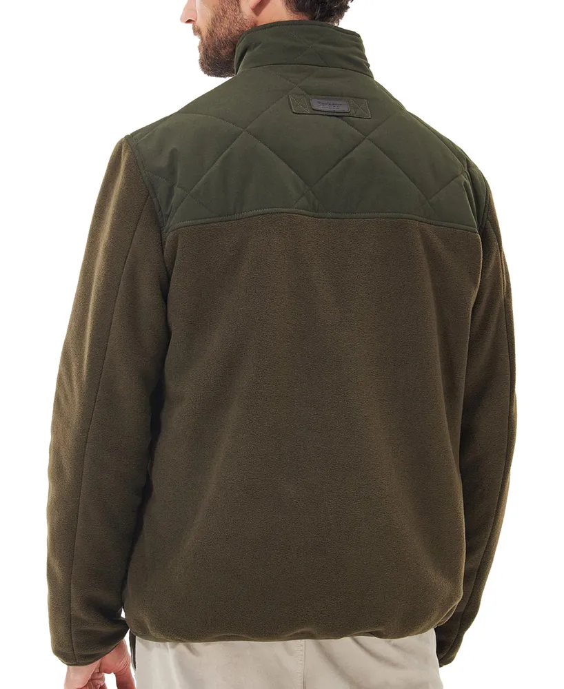 Barbour Men's Hybrid Quilted Full-Zip Jacket