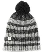 Sun + Stone Men's Striped Pom-Pom Hats, Created for Macy's