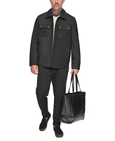 Marc New York Men's The Laredo Leather Overshirt