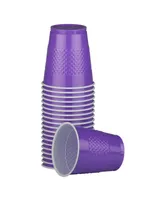 Jam Paper Plastic Party Cups - 12 Ounces - 20 Glasses Per Pack