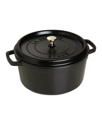 Staub Cast Iron 7 Qt Round Dutch Oven