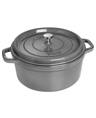 Staub Cast Iron 7 Qt Round Dutch Oven