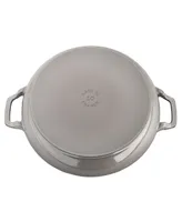 Staub Cast Iron 3.5 Quart Braiser with Glass Lid