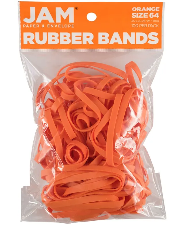 Jam Paper Rubber Bands - Size 33 - 100 Per Pack