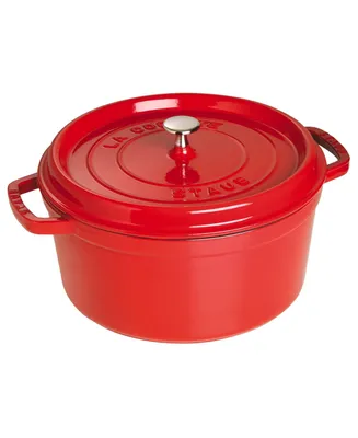 Staub Cast Iron 7 Qt Round Dutch Oven