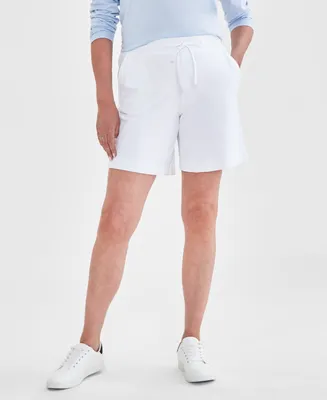 Style & Co Women's Mid Rise Sweatpant Shorts, Created for Macy's