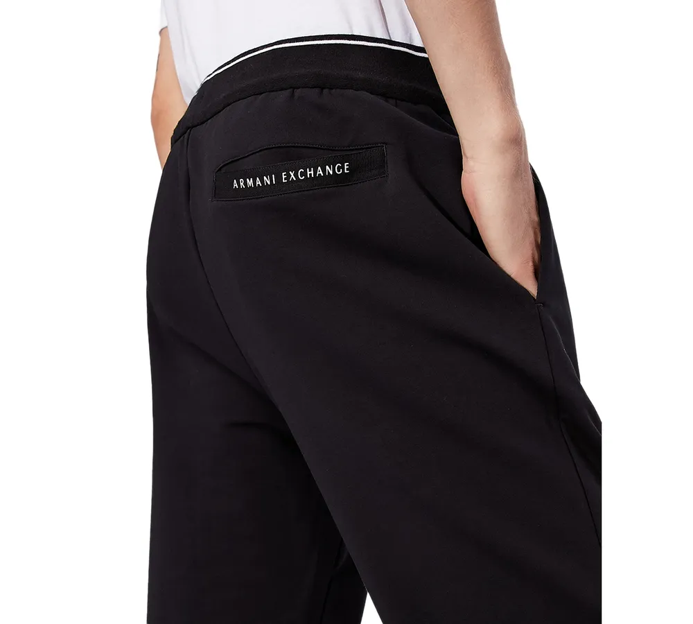 A|X Armani Exchange Men's Logo Fleece Pants