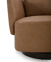 Rosecrans 36" Fabric Accent Swivel Chair, Created for Macy's