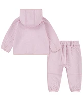 Nike Baby Boys or Girls Ready, Snap Jacket and Pants, 2 Piece Set