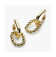 Ana Luisa Double Hoop Earrings - Ash Double