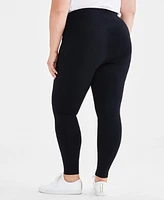 Style & Co Plus High-Rise Leggings, Exclusively at Macy's