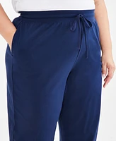 Style & Co Plus Size Knit Pull-On Capri Pants, Created for Macy's