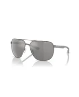 A|X Armani Exchange Men's Polarized Sunglasses, Mirror AX2047S