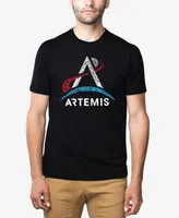 La Pop Art Men's Nasa Artemis Logo Premium Blend Word T-shirt