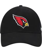 Big Boys and Girls '47 Brand Black Arizona Cardinals Secondary Mvp Adjustable Hat