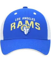 Preschool Boys and Girls Royal Los Angeles Rams Core Lockup Mesh Back Adjustable Hat