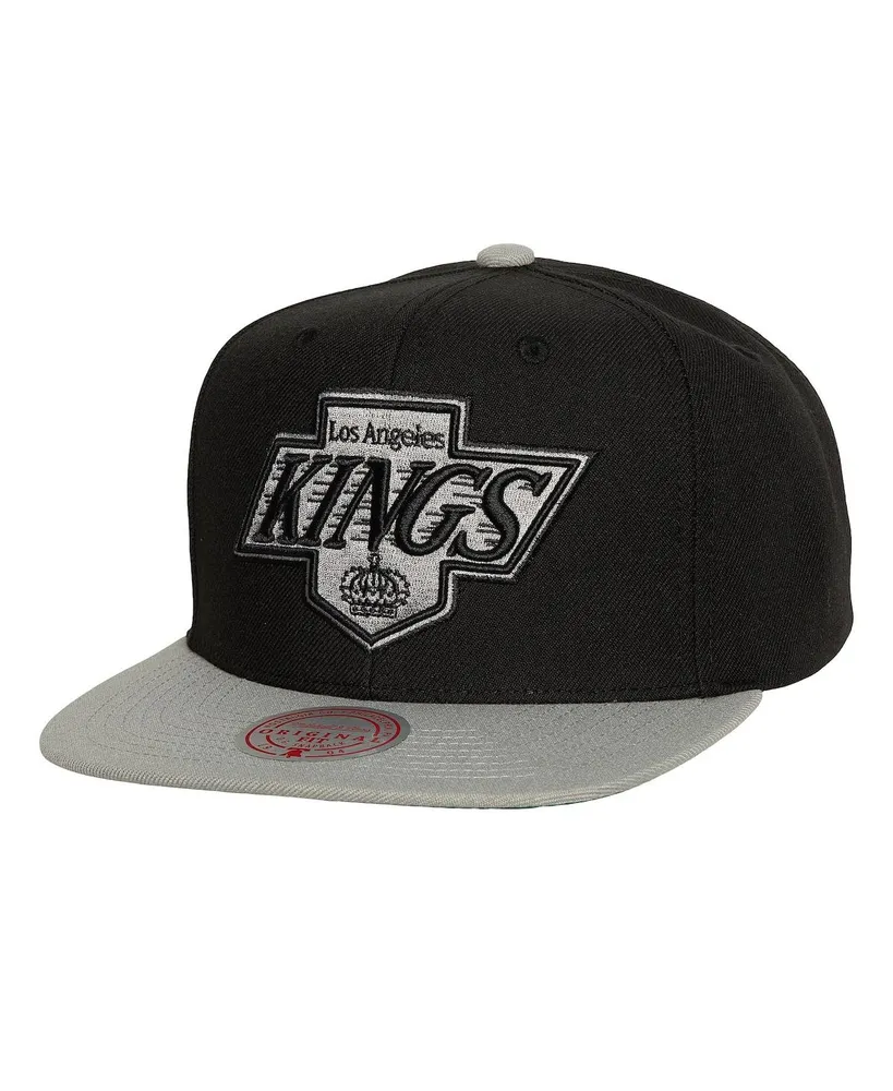 Men's Mitchell & Ness Black Los Angeles Kings Core Team Ground 2.0 Snapback Hat