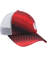 Women's adidas Red, White Chicago Blackhawks Graphic Foam Trucker Snapback Hat