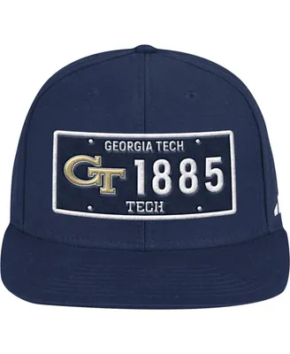 Men's adidas Navy Georgia Tech Yellow Jackets Established Snapback Hat
