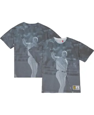 Men's Mitchell & Ness Cal Ripken Jr. Baltimore Orioles Cooperstown Collection Highlight Sublimated Player Graphic T-shirt