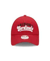 Women's New Era Cardinal Arizona Cardinals Team Trucker 9FORTY Snapback Hat