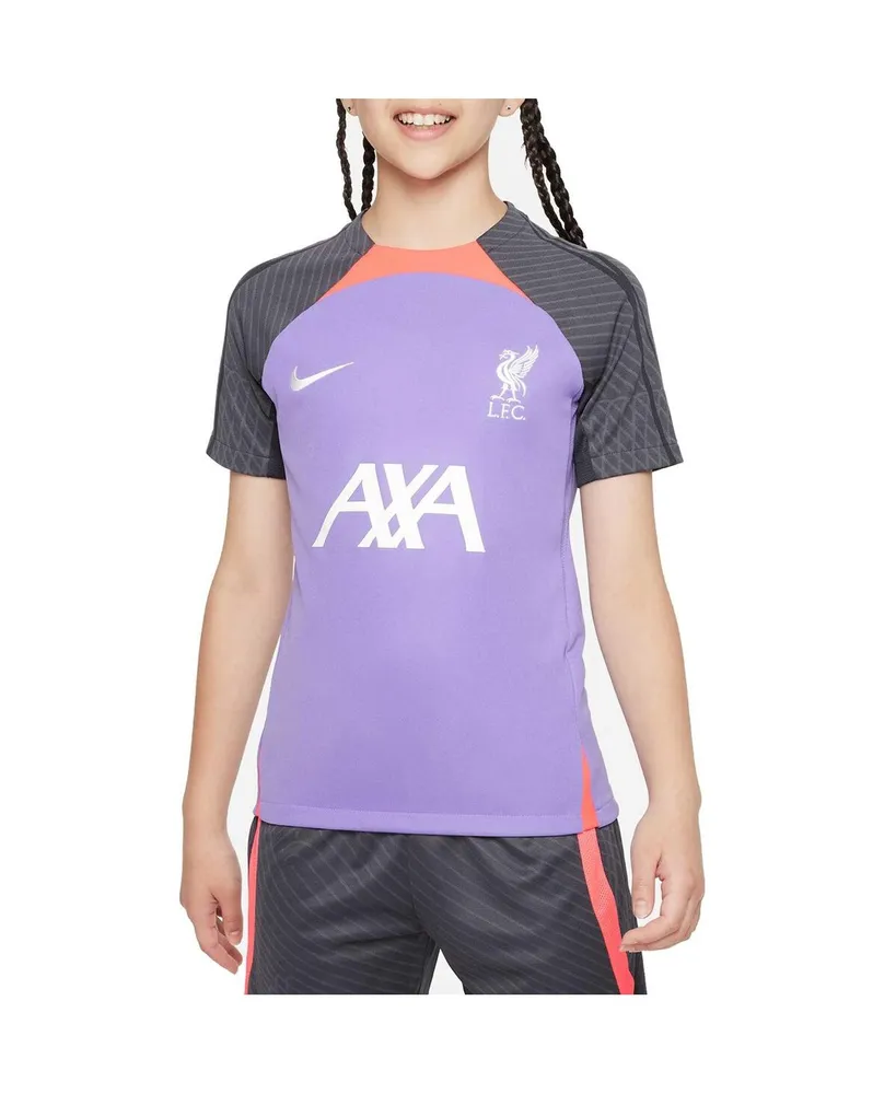 Big Boys Nike Purple Liverpool 2023/24 Strike Jersey