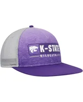 Men's Colosseum Purple, Gray Kansas State Wildcats Snapback Hat