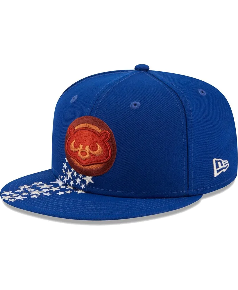 Men's New Era Royal Chicago Cubs Meteor 59FIFTY Fitted Hat