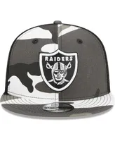 Men's New Era Urban Camo Las Vegas Raiders 9FIFTY Trucker Snapback Hat