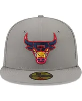 Men's New Era Gray Chicago Bulls Color Pack 59FIFTY Fitted Hat