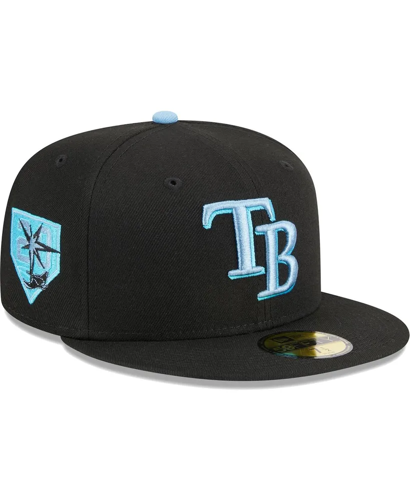 Men's New Era White Tampa Bay Rays City Icon 59FIFTY Fitted Hat