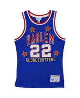 Men's Rings & Crwns Curly Neal Royal Harlem Globetrotters Throwback Swingman Jersey