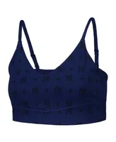 Women's Terez Navy New York Yankees Active Bra