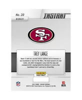 Trey Lance San Francisco 49ers Parallel Panini America Instant Nfl Week 3 1st Rushing Touchdown Single Rookie Trading Card - Limited Edition of 99