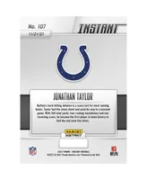 Jonathan Taylor Indianapolis Colts Parallel Panini America Instant Nfl Week 11 Five Touchdowns set Colts Franchise Record Single Trading Card