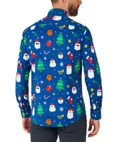 OppoSuits Men's Long-Sleeve Festivity Shirt