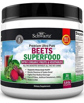 BioSchwartz Beets Superfood Powder, 5.8oz