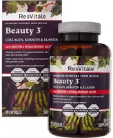 ResVitale Advanced Skincare Beauty 3, 90 Capsules