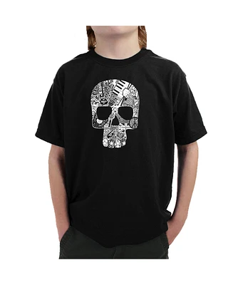 Child Rock n Roll Skull